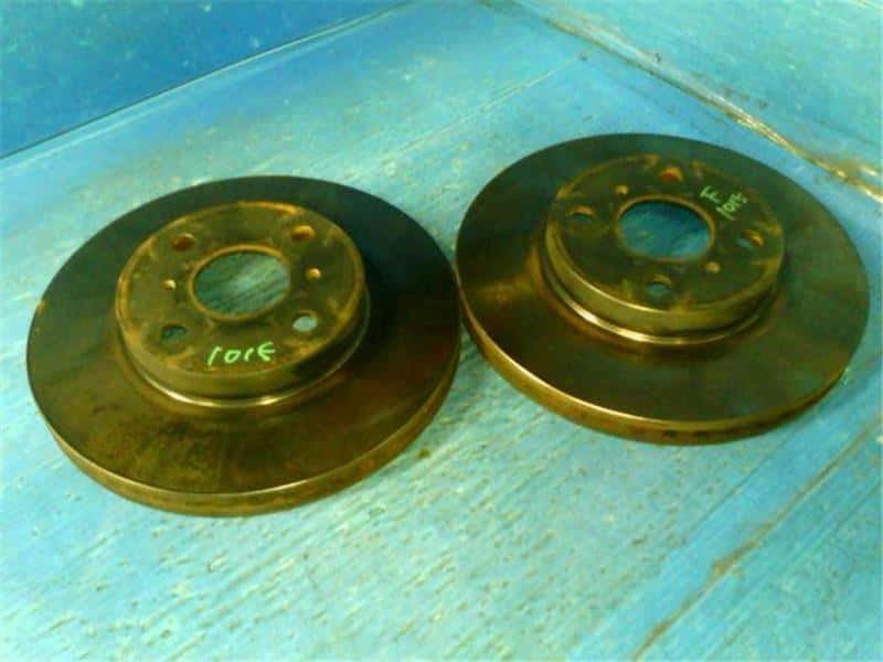 Front Brake Disk Rotor TOYOTA Corolla Axio 2012 DBA-NZE141