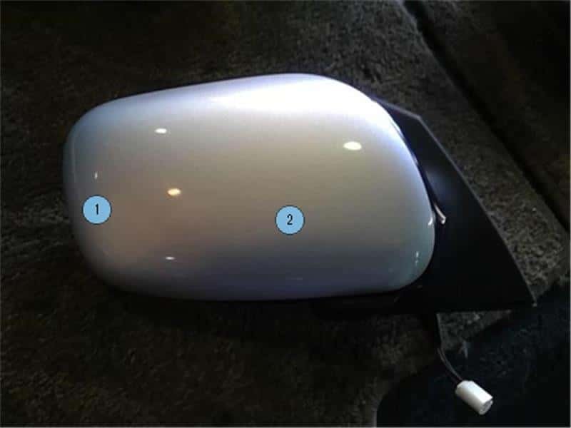 Right Side Door Mirror TOYOTA Corolla Fielder 2001 TA-ZZE122G