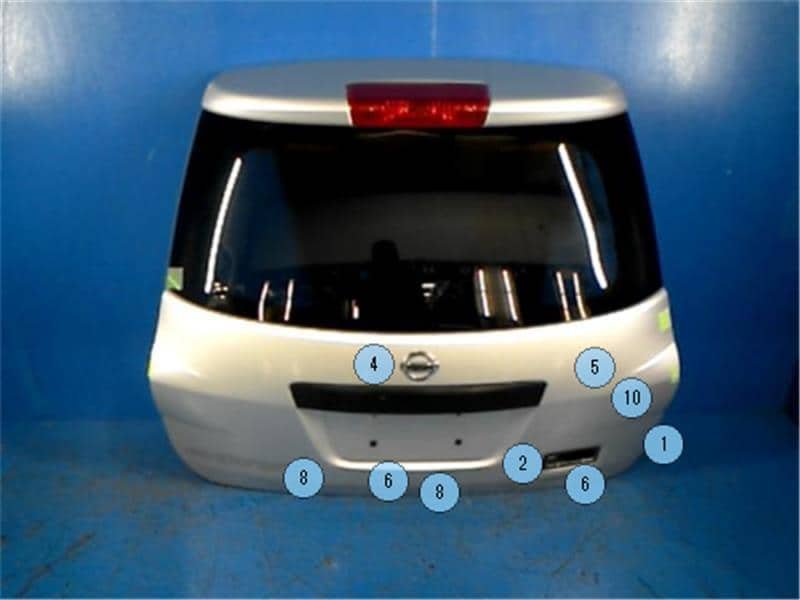Back Door Assembly NISSAN Ad 2015 CBF-VJY12