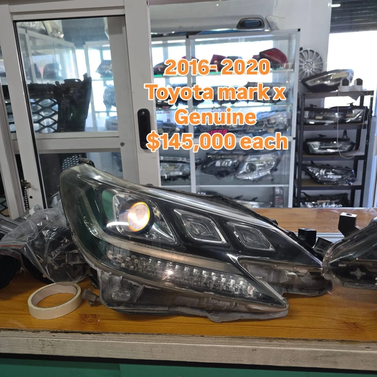 Toyota Mark X Headlight