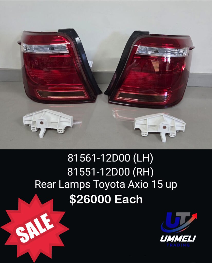 TOYOTA Axio 2016 DBA-NZE164 Tail Lights